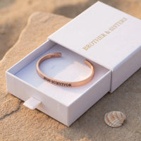 Thumbnail for Tekst armband — in de cadeaudoos, rosé goud | SKU: 2020s-rg