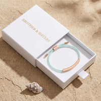 Thumbnail for Touwtjes armband — in de cadeaudoos, rosé goud | SKU: lamenthe-rg
