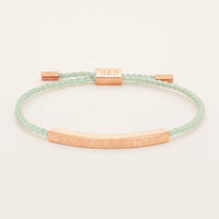 Thumbnail for Vriendschapsarmband — productfoto op witte achtergrond, rosé goud | SKU: lanature-rg