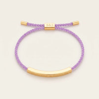 Thumbnail for Lila armband — productfoto op witte achtergrond, goud | SKU: lemauve-g