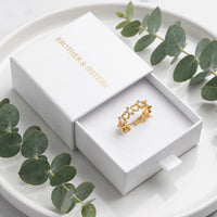 Thumbnail for Hart ring — in de cadeaudoos, goud | SKU: lescoeurs