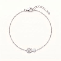 Thumbnail for Ananas armband — productfoto op witte achtergrond, zilver | SKU: 9178613-white-gold