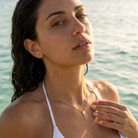 Thumbnail for Ananas ketting — gedragen in het water, waterproof, goud | SKU: 8050907-gold