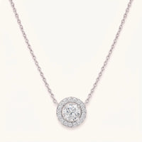 Thumbnail for Ketting met hanger — productfoto op witte achtergrond, zilver | SKU: 33136351