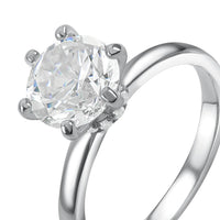 Thumbnail for Verlovingsring zilver — productfoto op witte achtergrond, zilver | SKU: 33759698-4.5-silver