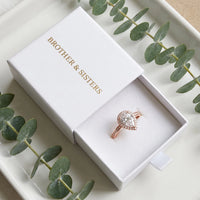 Thumbnail for Ring met steen — in de cadeaudoos, rosé goud | SKU: 505162-4.5-rose-gold