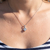 Thumbnail for Strik ketting — close-up van de details, zilver | SKU: 6309048