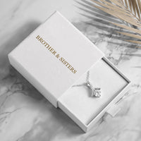 Thumbnail for Ketting strik — in de cadeaudoos, zilver | SKU: 6309048