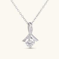 Thumbnail for Ketting strik — productfoto op witte achtergrond, zilver | SKU: 6309048