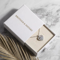 Thumbnail for Hart ketting — in de cadeaudoos, zilver | SKU: 505744