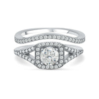 Thumbnail for Ringen set — productfoto op witte achtergrond, zilver | SKU: 497080-4.5-silver
