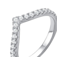 Thumbnail for Aanschuifring — productfoto op witte achtergrond, zilver | SKU: 10645547-4.5-silver