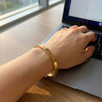 Thumbnail for Matching Couple Bracelet with engraved 