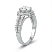 Thumbnail for Vierkante ring in zilver