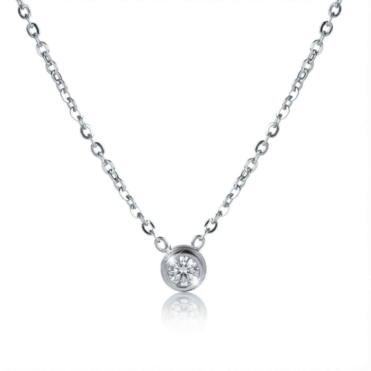 Ketting Gloss met kristal