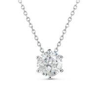 Thumbnail for Solitairketting met Moissanite