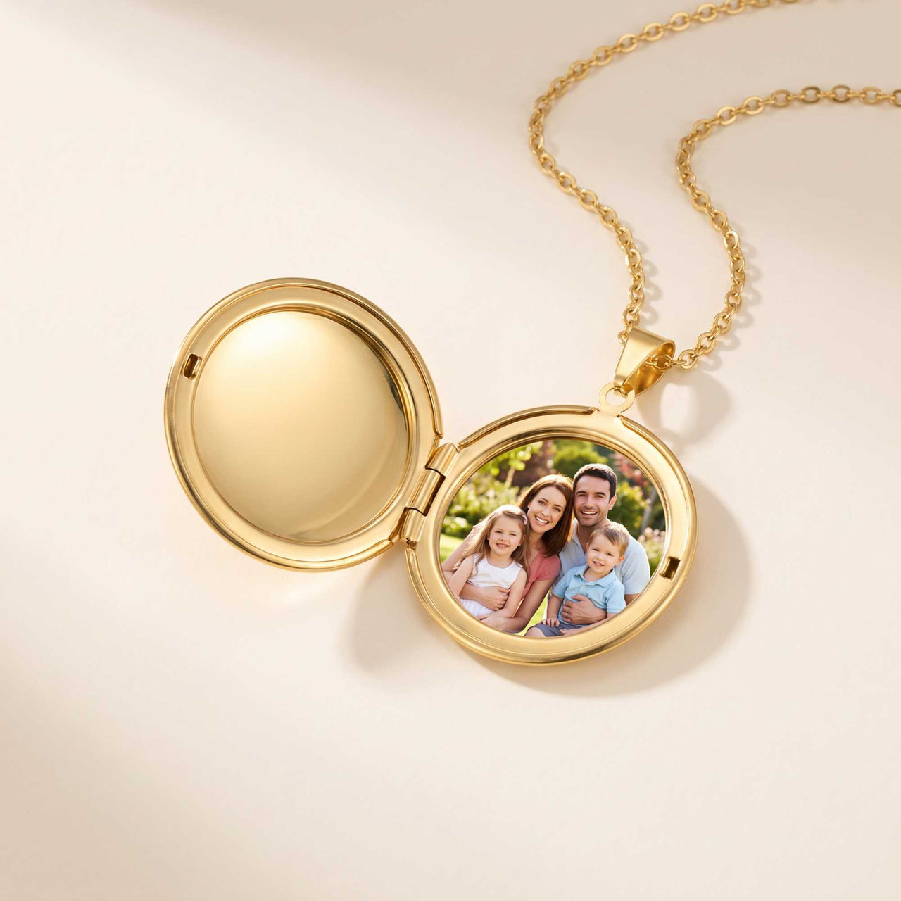 Medaillon Ketting met Foto