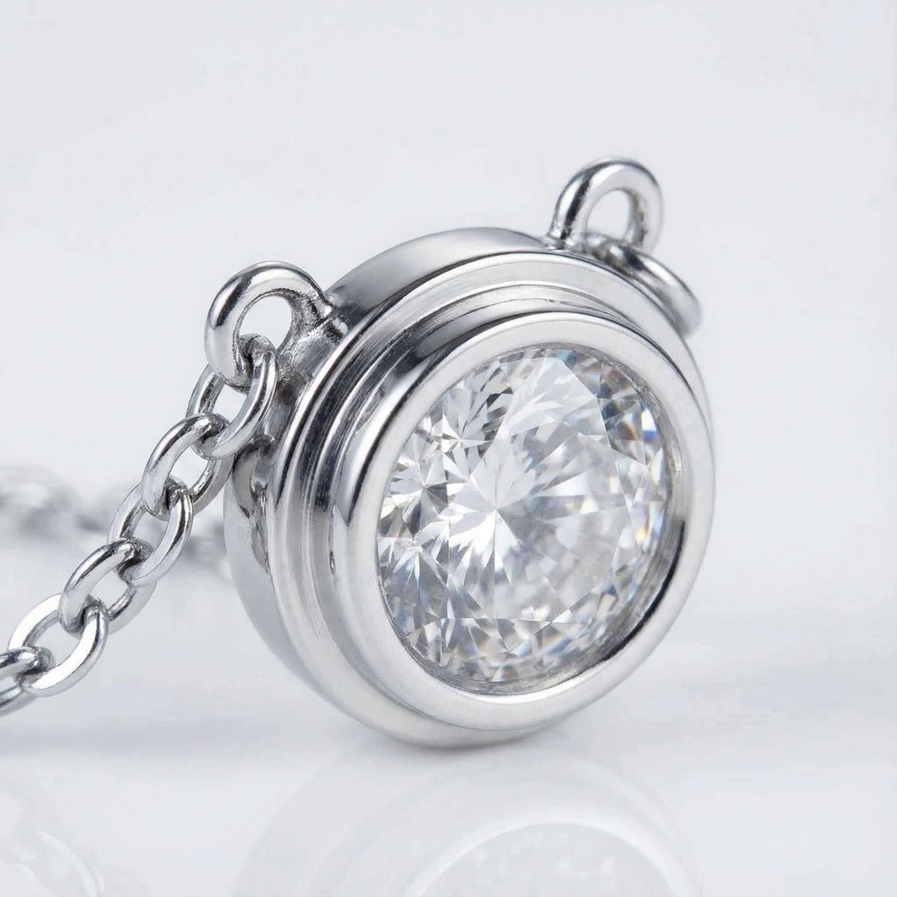 Ketting Gloss met kristal