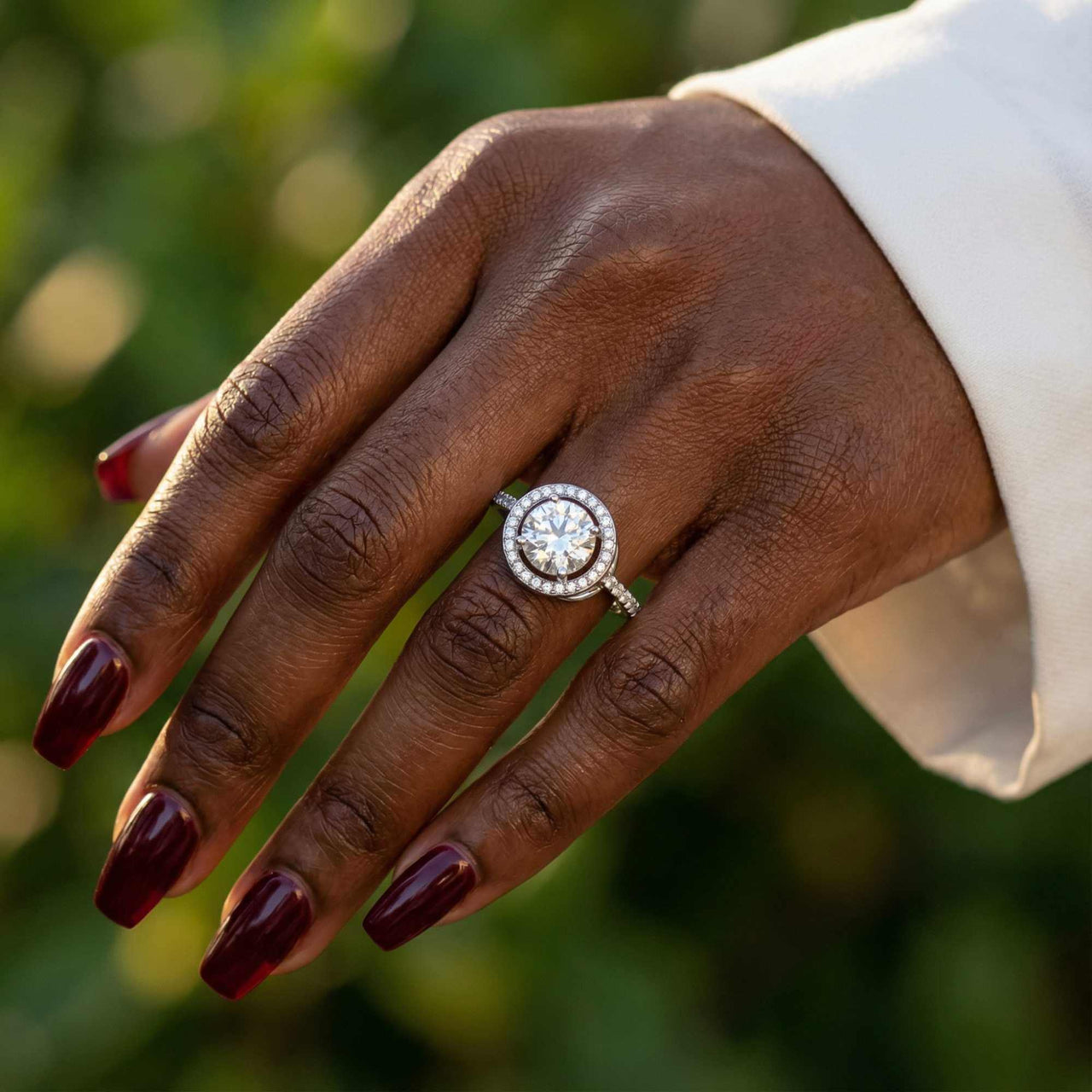 Silver Circle Ring