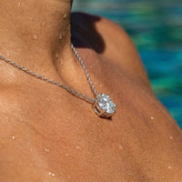 Thumbnail for Solitairketting met Moissanite