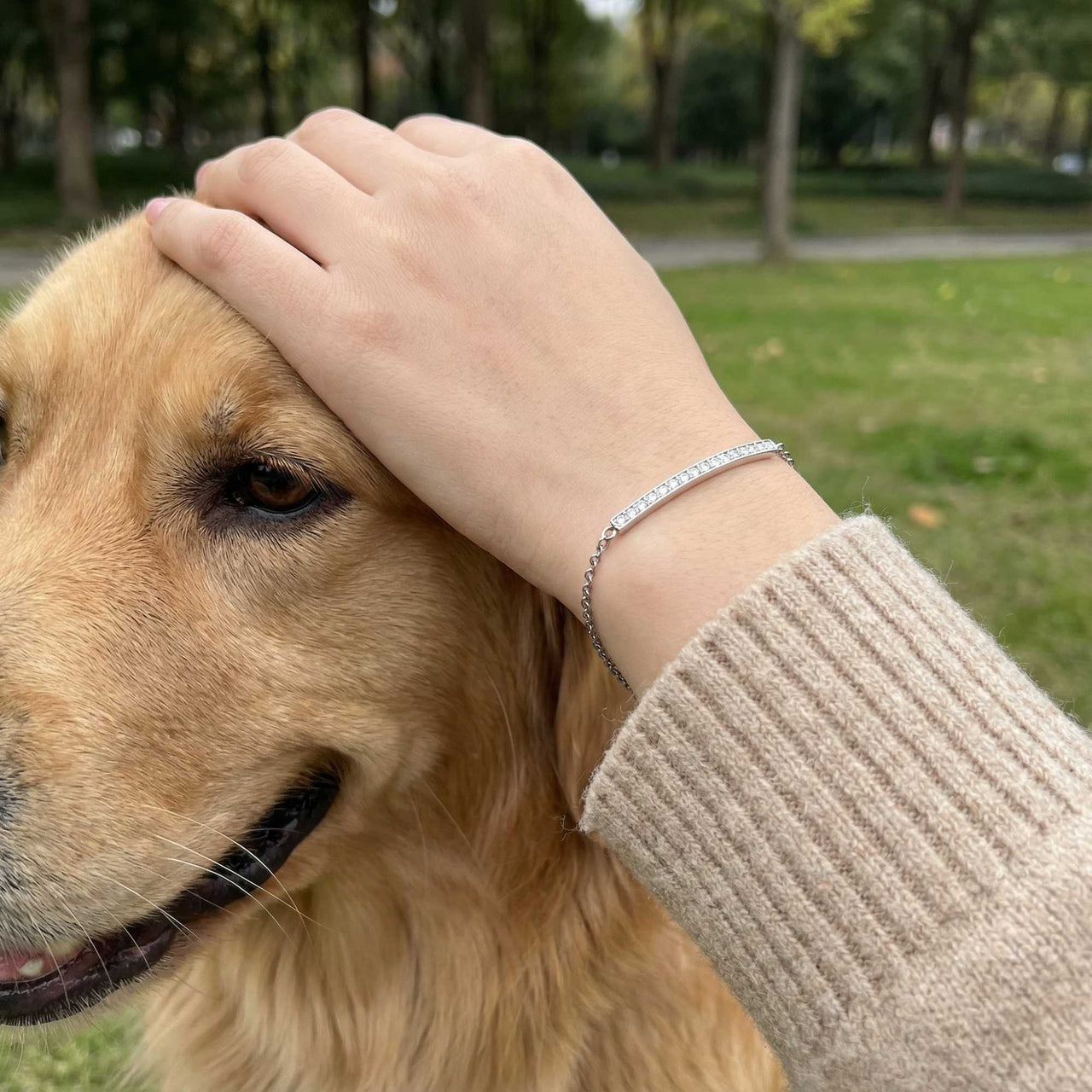 Fijne Armband met Kristal