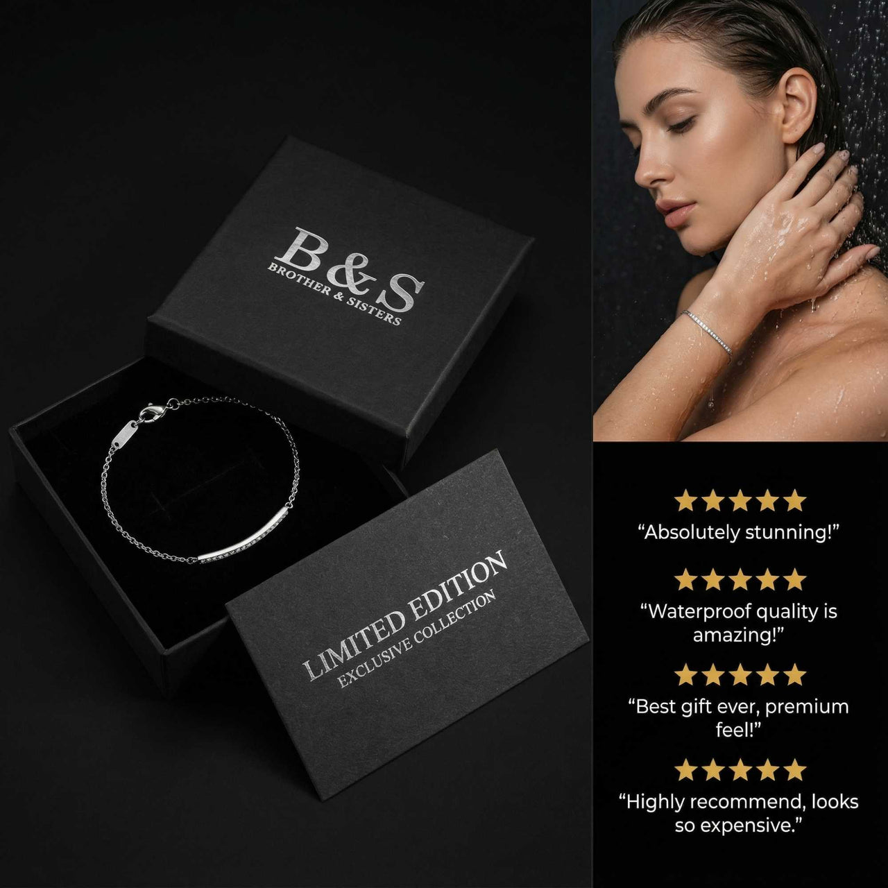 Fijne Armband met Kristal