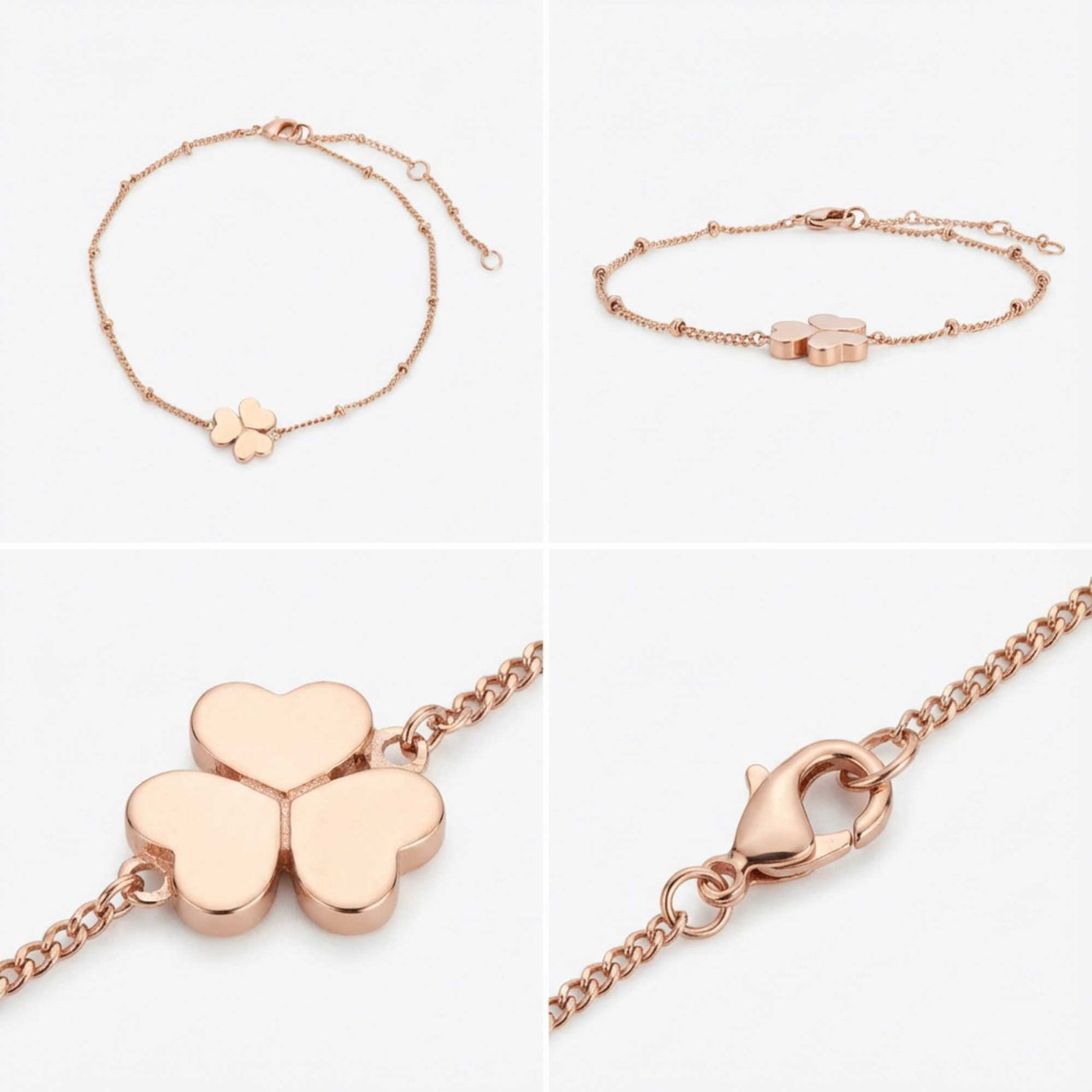 Armband Klaverblad