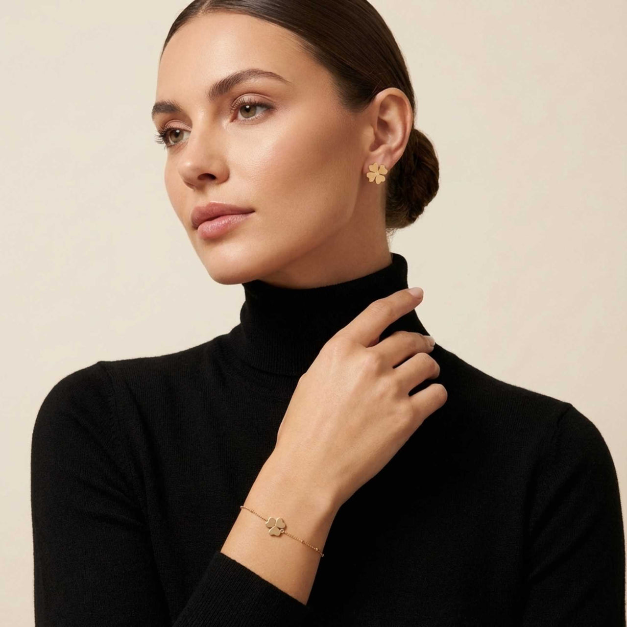 Armband Klaverblad