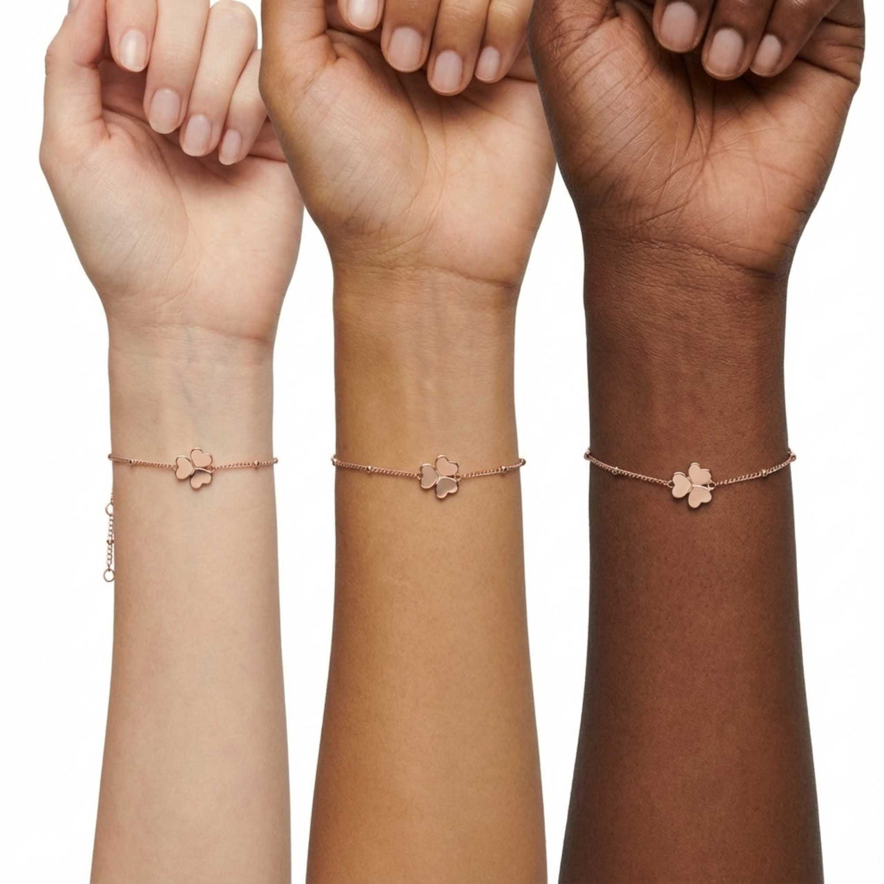 Armband Klaverblad