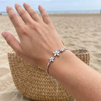 Thumbnail for Armband dames — gedragen, echte grootte, zilver | SKU: 422177-white-gold-XS-S