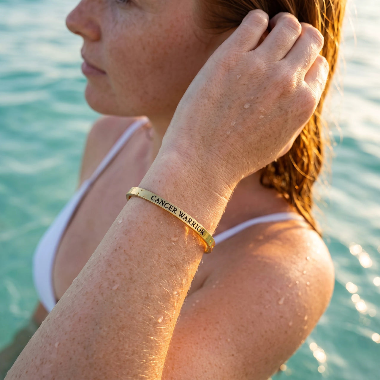Sterkte cadeau — gedragen in het water, waterproof, goud | SKU: 7220397-gold-plated-color
