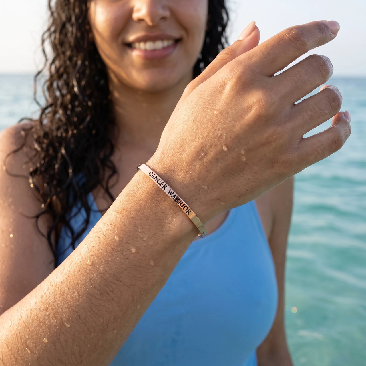 Sterkte cadeau — gedragen in het water, waterproof, rosé goud | SKU: 7220397-rose-gold-plated