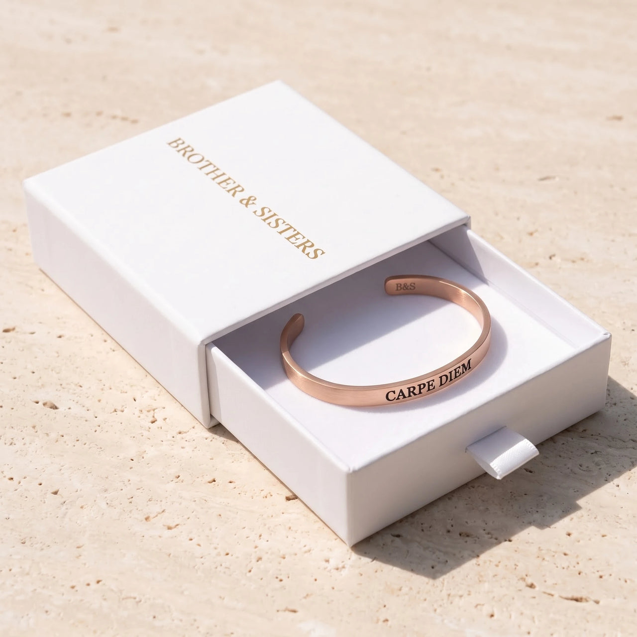 Armband dames — in de cadeaudoos, rosé goud | SKU: cp-rg