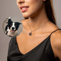 Thumbnail for Dog Photo Necklace - Personalised Necklace - Customised Necklace Necklace Brother & Sisters