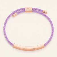 Thumbnail for Paarse armband — productfoto op witte achtergrond, rosé goud | SKU: lemauve-rg