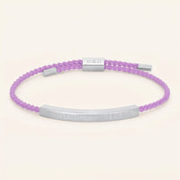 Thumbnail for Gevlochten armband — productfoto op witte achtergrond, zilver | SKU: lemauve-wg