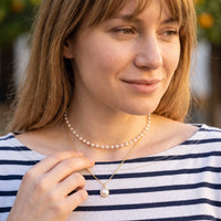 Thumbnail for Ketting dames — gedragen in het dagelijks leven, goud | SKU: lepure