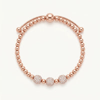 Thumbnail for Kralen armband — productfoto op witte achtergrond, rosé goud | SKU: 25535342-rose-gold