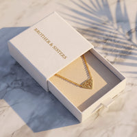 Thumbnail for Minimalistische ketting — in de cadeaudoos, goud | SKU: 12791388-gold