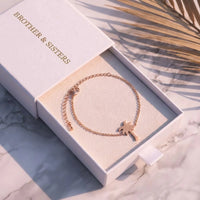 Thumbnail for Palmboom armband — in de cadeaudoos, rosé goud | SKU: 7819407-rose-gold-color