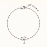 Thumbnail for Palmboom armband — productfoto op witte achtergrond, zilver | SKU: 7819407-silver-plated