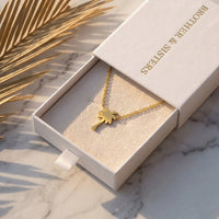 Thumbnail for Stainless steel ketting — in de cadeaudoos, goud | SKU: 8732822-gold-color
