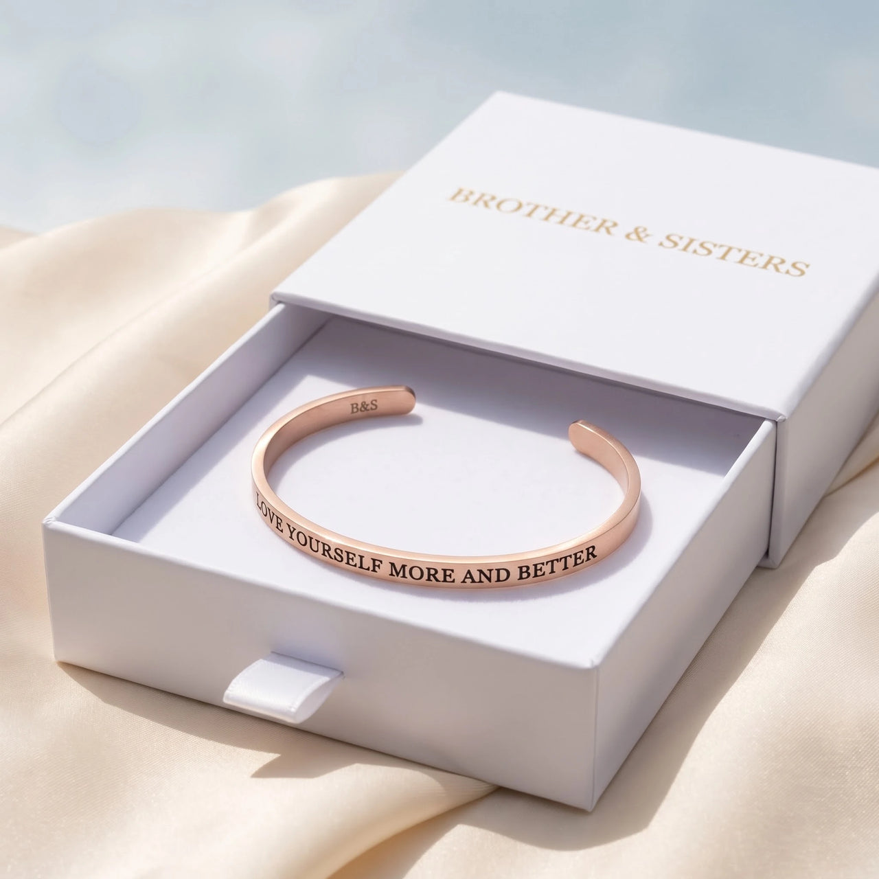 Armband dames — in de cadeaudoos, rosé goud | SKU: lymab-rg