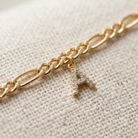 Thumbnail for Pavé Initial Anklet