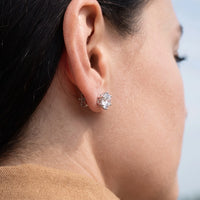 Thumbnail for Oorknopjes zilver — close-up van de details, zilver | SKU: 5056659