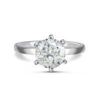 Thumbnail for Silver Classic Ring, silver ring, studio packshot | SKU: 33759698-4.5-silver
