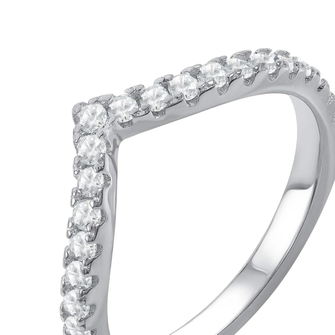 Silver Minimalist Ring, silver ring, studio packshot | SKU: 10645547-4.5-silver
