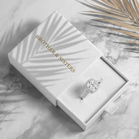 Thumbnail for Silver Timeless Ring, silver ring — gift box | SKU: 497131-4.5-silver