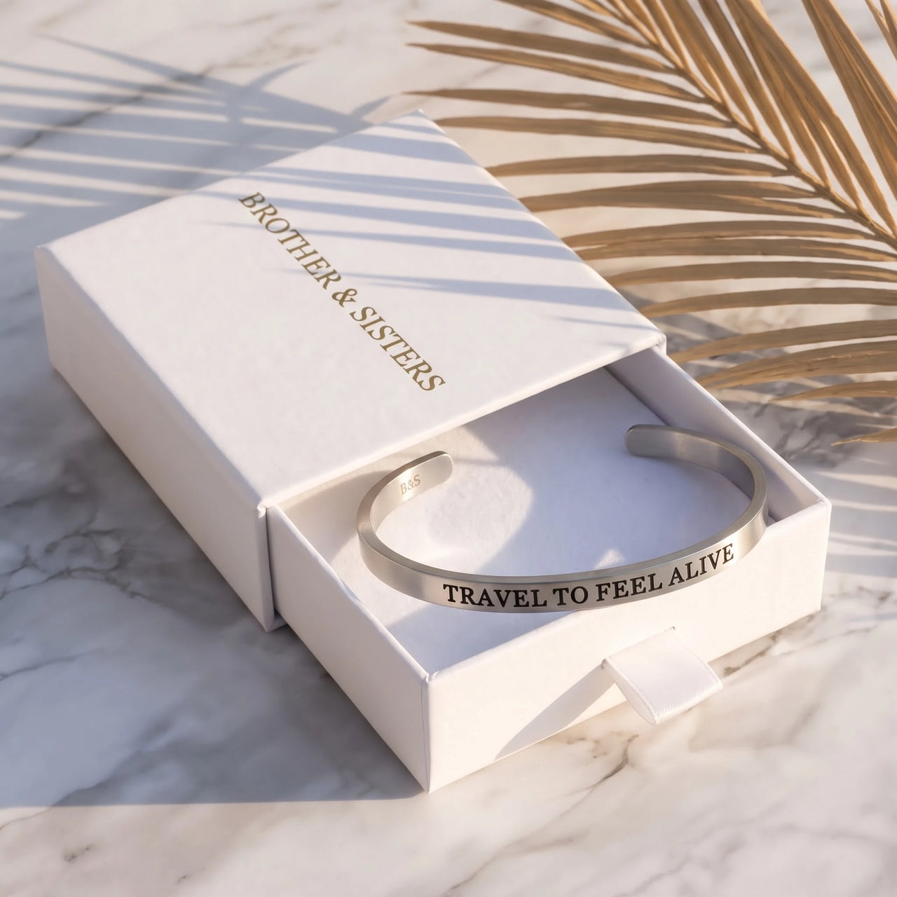 Bangle armband — in de cadeaudoos, zilver | SKU: ttfa-rg