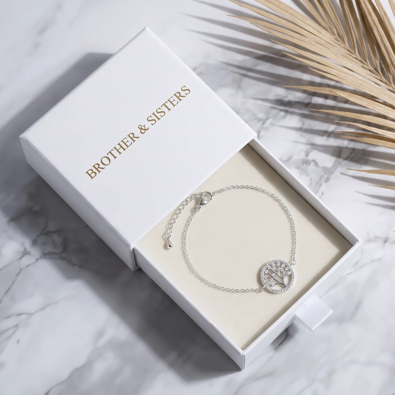 Armband dames — in de cadeaudoos, zilver | SKU: 18963309-white-gold